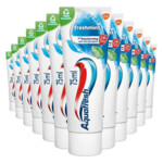 Plein <b>12x</b> Aquafresh Freshmint 3in1 Mini aanbieding