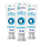 Plein <b>3x</b> Sensodyne Tandpasta ProGlasur Active Shield Whitening aanbieding