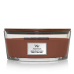WoodWick Geurkaars Ellipse Smoked Walnut & Maple - 18.49 euro