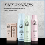 6x Taft Volume Poeder  Volume Wonder - 21.56 euro
