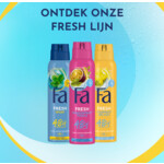 6x Fa Deodorant Spray Passion Fruit Pools - 14.29 euro