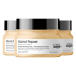 3x L'Oréal Professionnel Absolut Repair Haarmasker - 85.24 euro