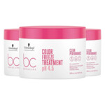3x Schwarzkopf Professional Bonacure Color Freeze Haarmasker - 54.78 euro