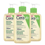 3x CeraVe Hydrating Foaming Oil Cleanser - 39.28 euro