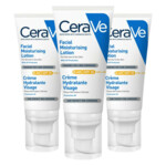 3x CeraVe Hydraterende Gezichtscrème SPF 30 - 51.89 euro