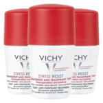 3x Vichy 72Hr Overmatige Transpiratie Stress Resist Deodorant Roller - 41.85 euro