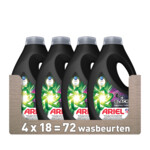 Plein <b>4x</b> Ariel Vloeibaar Wasmiddel +Revita Black 18 Wasbeurten aanbieding