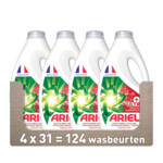 Plein <b>4x</b> Ariel Vloeibaar Wasmiddel +Ultra Vlekverwijderaar 31 Wasbeurten aanbieding