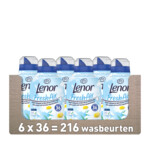 Plein <b>6x</b> Lenor Wasverzachter Fresh Air Sensitive 36 Wasbeurten aanbieding