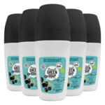 5x Marcel's Green Soap Deodorant Roller Mimosa & Blackcurrant