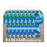 Plein <b>8x</b> Lenor Wasverzachter Zeebries 56 Wasbeurten aanbieding