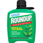 2x Roundup AC Totaal Onkruidvrij Onkruiddrukspuit Navulverpakking  2,5 liter