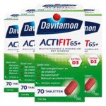 4x Davitamon Actifit 65+ - 71.36 euro