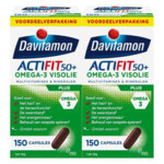 2x Davitamon Actifit 50+ Omega-3 Visolie - 70.37 euro