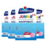 4x Davitamon Junior 3+ Kauwvitamines Framboos - 86.32 euro