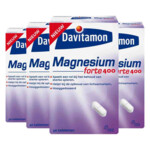 4x Davitamon Magnesium Forte 400mg - 36.07 euro