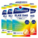 4x Davitamon Elke Dag - 65.38 euro