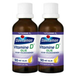 Plein <b>2x</b> Davitamon Vitamine D Olie Volwassenen aanbieding