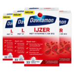 4x Davitamon IJzer Met Vitamine B12 - 36.45 euro