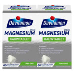 Plein <b>2x</b> Davitamon Magnesium Kauwtablet aanbieding