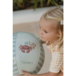 Little Dutch Strandbal Blauw 35 cm Fresh Greens - 3.57 euro