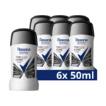 6x Rexona Deodorant Stick Invisible