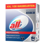 All Professional Wasmiddel Poeder  Classic - 108 Wasbeurten Pro Formula