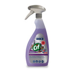Cif Professional SafeGuard Desinfecterende Keuken Reiniger 2-in-1 Spray   750 ml
