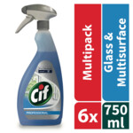 6x Cif Professional Glas -en Interieurreiniger Pro Formula - 24.15 euro
