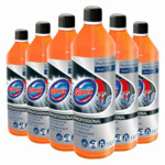 6x Glorix Professional Gootsteen Ontstopper Gel Pro Formula  1 liter