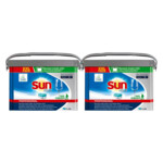 2x Sun Professional Vaatwastabletten All-in-1 Pro Formula - 92.79 euro