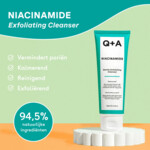 Q+A Niacinamide Exfoliating Cleanser - 10.99 euro