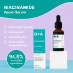 Q+A Niacinamide Facial Serum - 9.49 euro