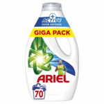 4x Ariel Vloeibaar Wasmiddel +Actieve Odor Defense 70 Wasbeurten  3150 ml