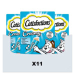 11x Catisfactions Kattensnack Zalm Creamy