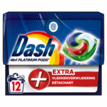 Dash Wasmiddelcapsules 4in1 Platinum Pods +Extra Vlekkenverwijderaar