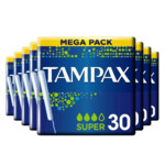 8x Tampax Tampons Super