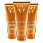 3x Vichy Ideal Soleil Zelfbruinende Melk gezicht en lichaam - 56.8 euro