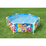 Bestway My First Frame Pool Splash-In-Shade Play Rond 183 cm - 64.49 euro