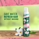 6x Batiste Naturally Droogshampoo Bamboo Fibre & Gardenia - 35.6 euro