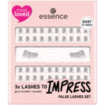 Essence 3x LASHES TO IMPRESS False Lashes Set  01 Hey pretty lashes!