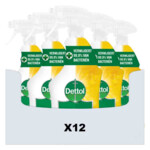 12x Dettol Antibacteriële Allesreiniger  Spray Sprankelende Citroen - 55.49 euro