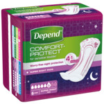 Depend Pads Super Night - 3.69 euro