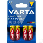 Varta  Longlife Max Power Alkaline Batterijen   AA