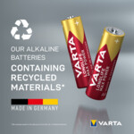 20x Varta Longlife Max Power Alkaline Batterijen AA - 61.48 euro