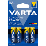 Varta  Longlife Max Power Alkaline Batterijen   AA