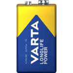 12x Varta Longlife Power Alkaline Batterijen 9V 565 mAh - 34.81 euro