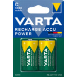 Varta  Recharge Accu Power Oplaadbare Batterijen C 3000mAh