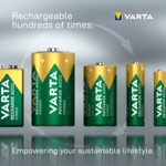 Varta  Recharge Accu Power Oplaadbare Batterijen 9V 200mAh - 6.95 euro