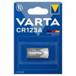 Varta  Lithium Batterijen  Cylindrical CR123A